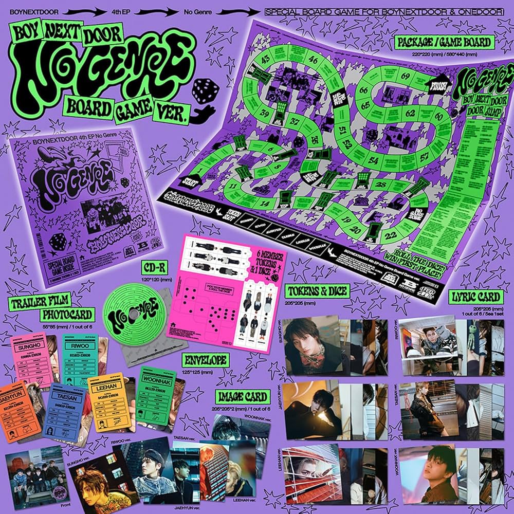 新品未開封　BOYNEXTDOOR　Board Game　　40枚 新品未開封 BOYNEXTDOOR Board Game 40枚 Amazon.com